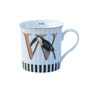 Mug Alphabet - W-YVONNE ELLEN Store
