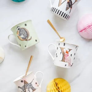 Mug Alphabet - W-YVONNE ELLEN Store
