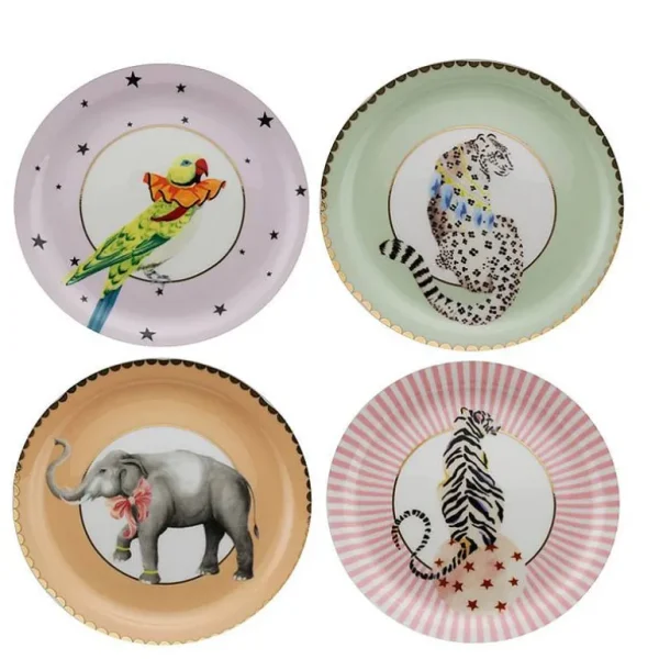 Set De 4 Assiettes Animaux Magic-YVONNE ELLEN Flash Sale