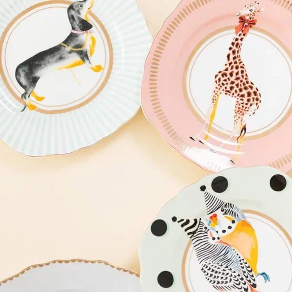 Set De 4 Assiettes Animaux-YVONNE ELLEN Online