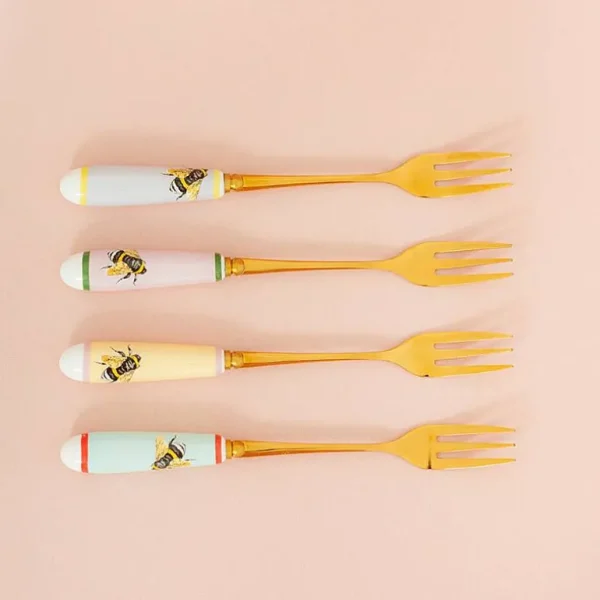 Set De 4 Fourchettes A Dessert-YVONNE ELLEN Cheap