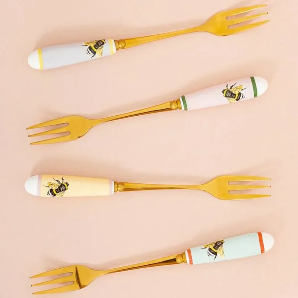 Set De 4 Fourchettes A Dessert-YVONNE ELLEN Cheap