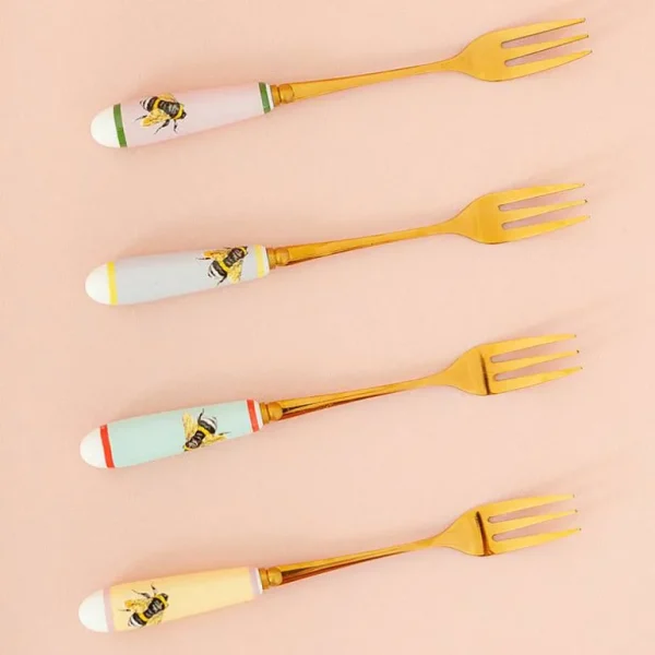 Set De 4 Fourchettes A Dessert-YVONNE ELLEN Cheap