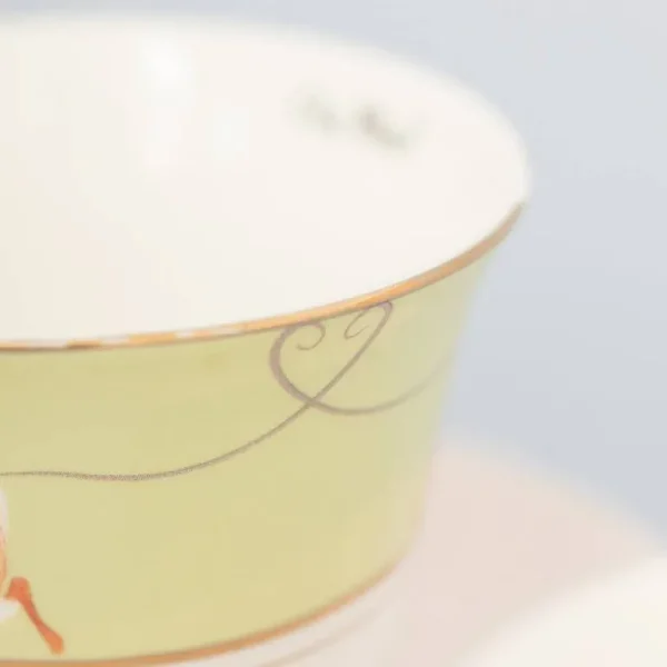 Set De 2 Tasses A Cafe & Soucoupe - Noel-YVONNE ELLEN Cheap