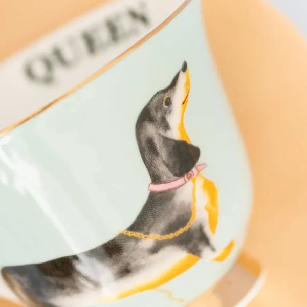 Tasse A The & Soucoupe - Teckel-YVONNE ELLEN Sale